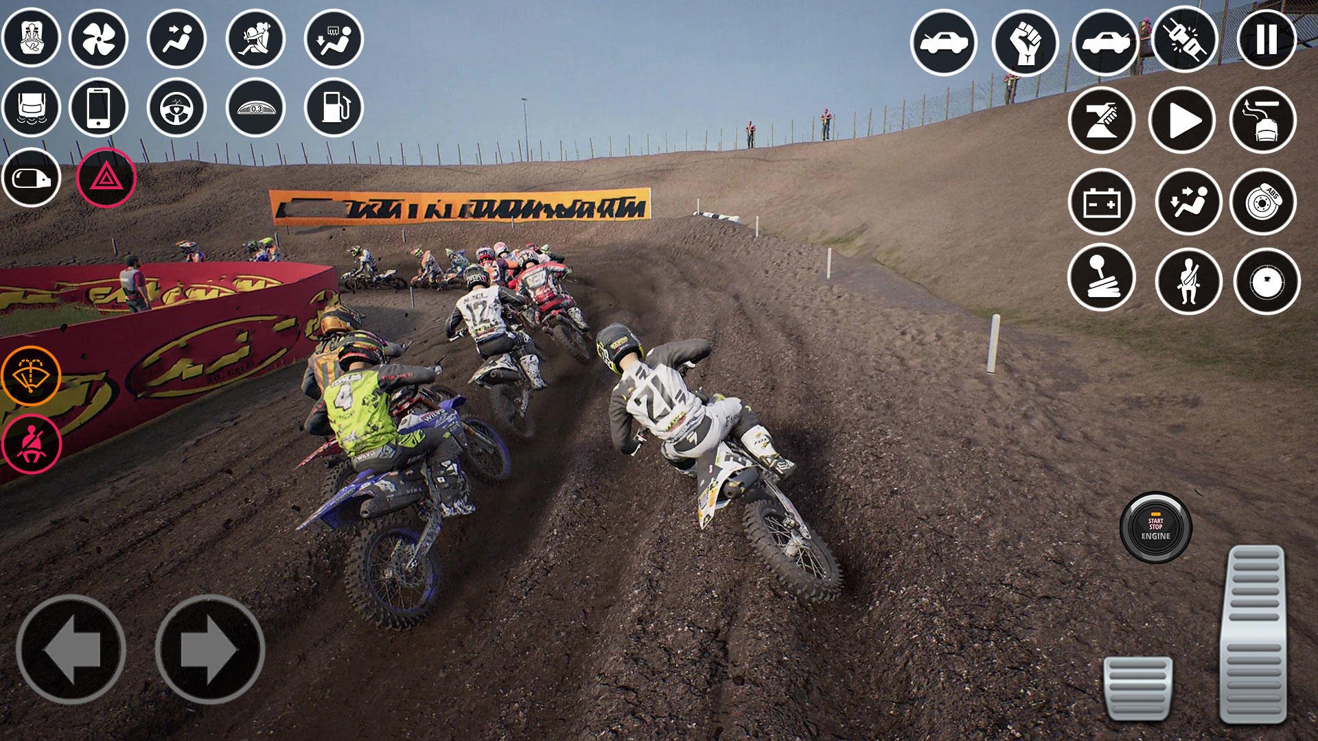 Screenshot 1 of Motocross Mad Bike MX ပြိုင်ကား 1.0.7