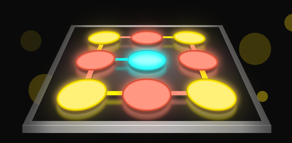 Banner of Neon Hack: gioco di blocco del modello 1.03