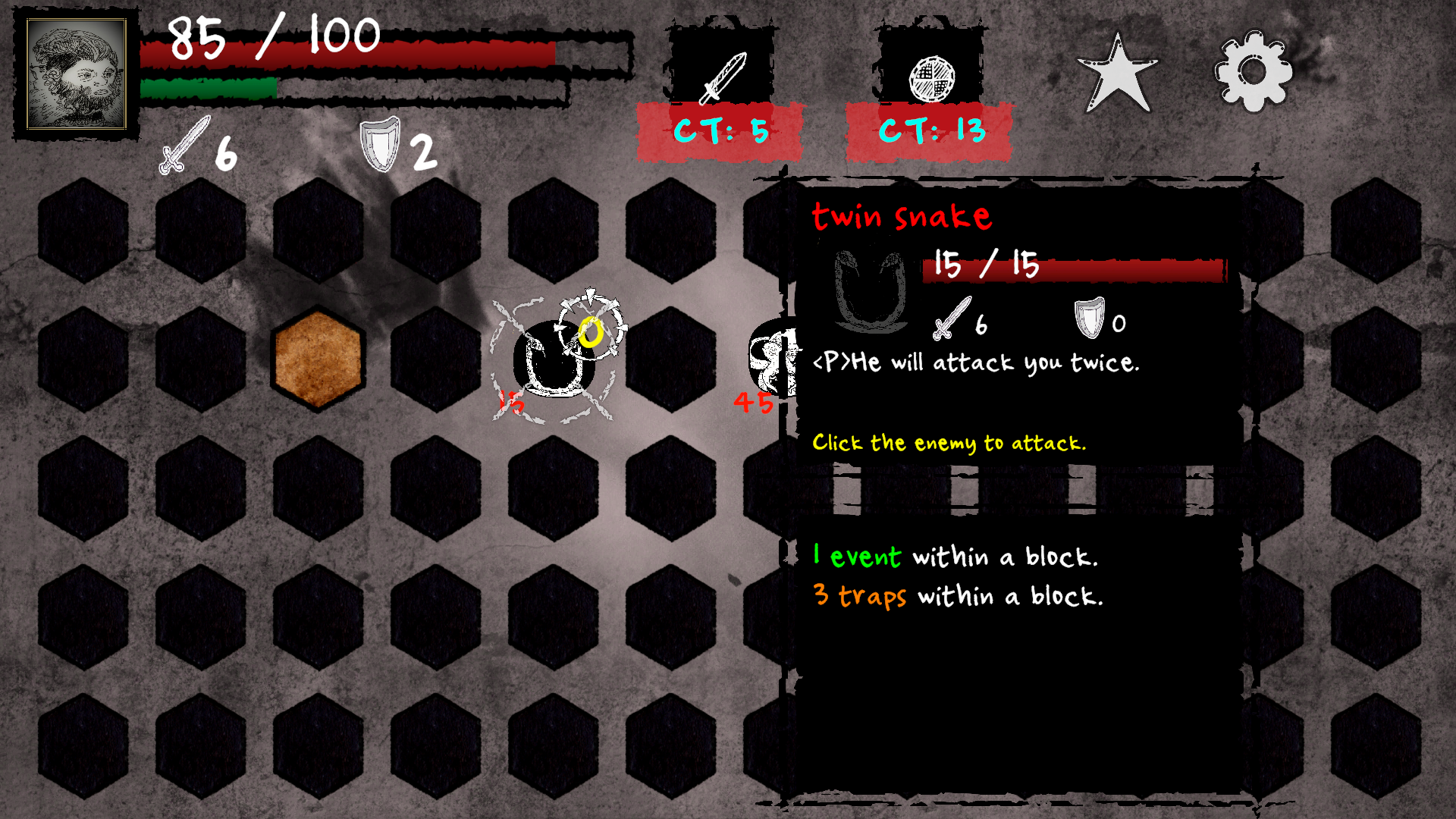 Screenshot of Rogue: Monster sweeper
