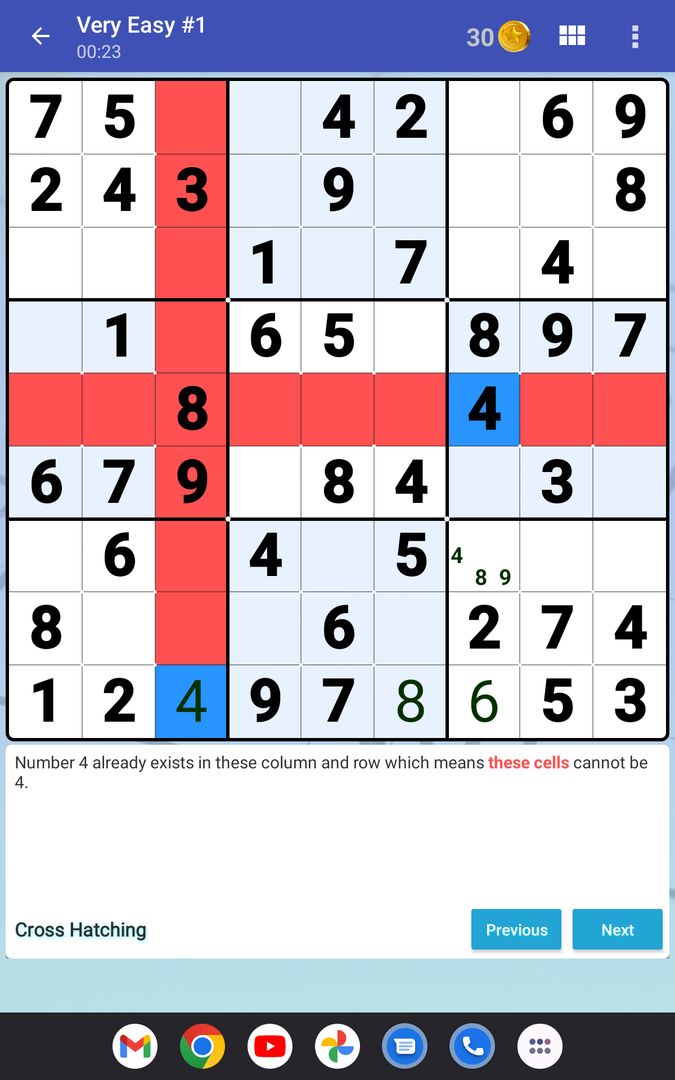 Screenshot of Sudoku - Classic Brain Puzzle