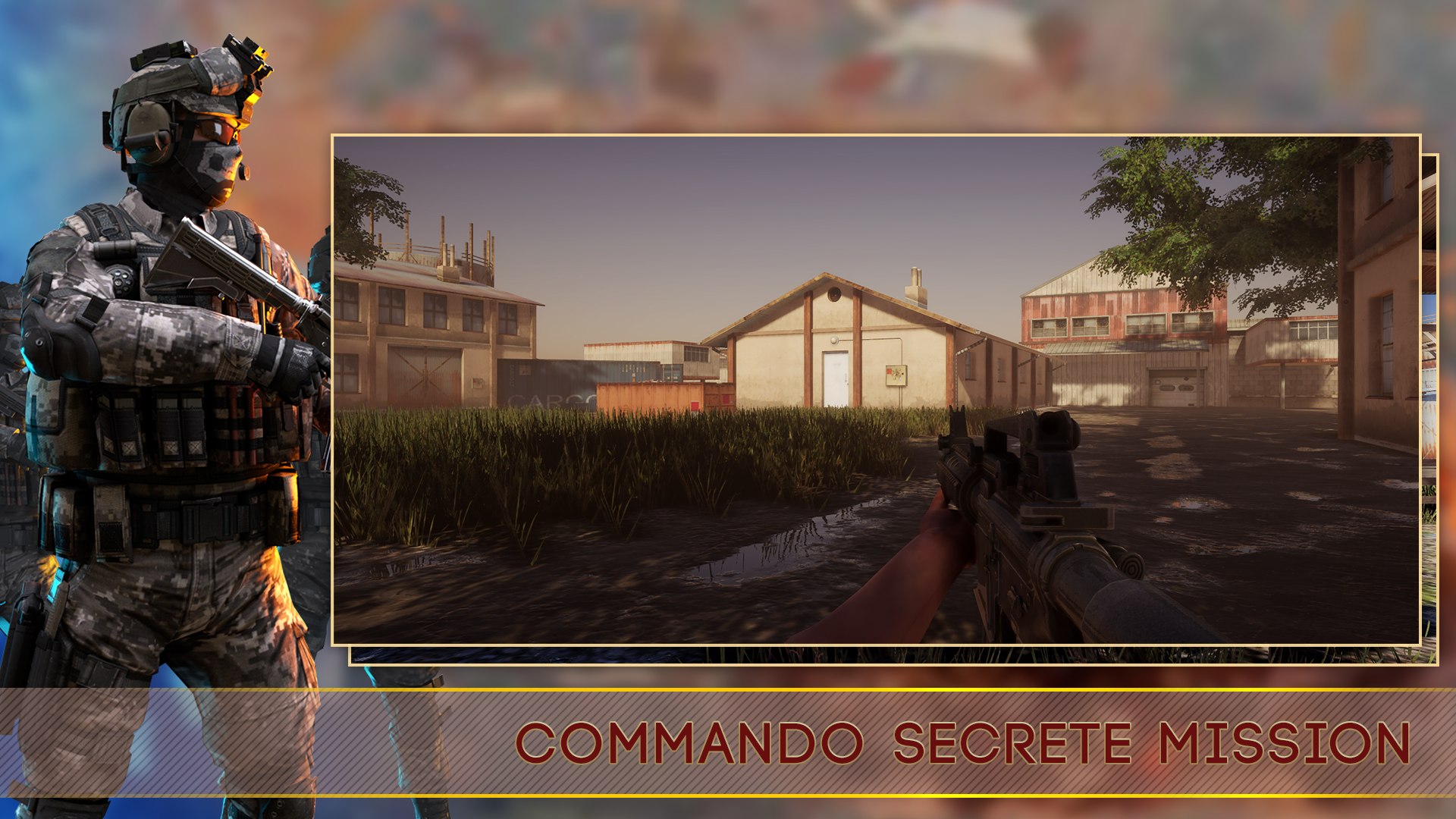 Screenshot of Commando Strike Secret Mission Real FPS 2021