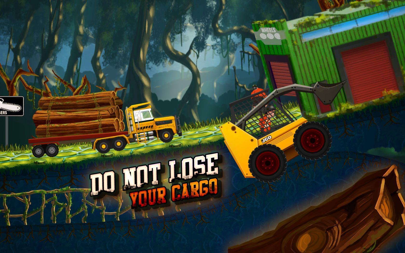 Forest Truck Simulator: Offroad & Log Truck Games 遊戲截圖