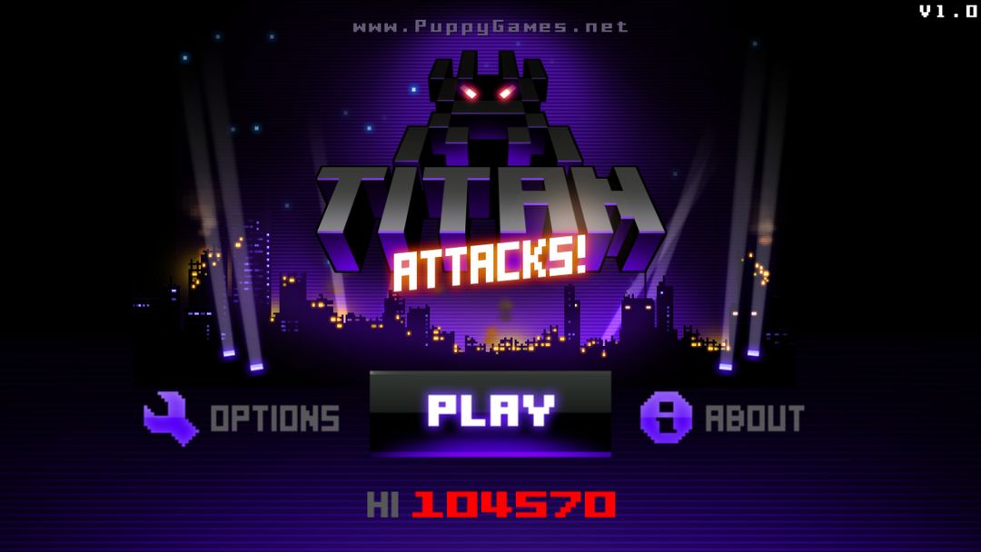 Titan Attacks! ภาพหน้าจอเกม