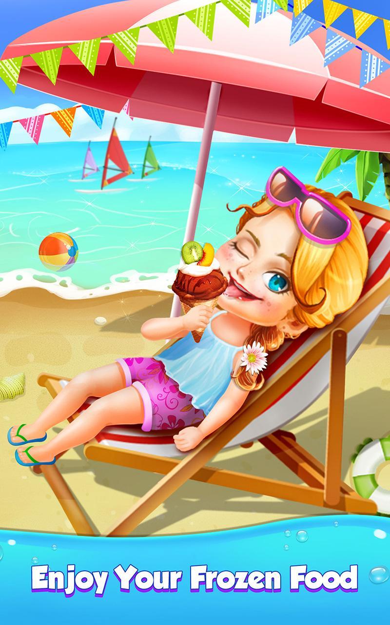 Summer Beach Food Party Game Screenshot