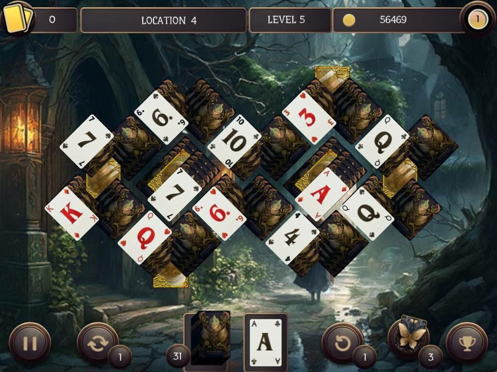 Mystery Solitaire. Grimm's Tales 9 게임 스크린 샷