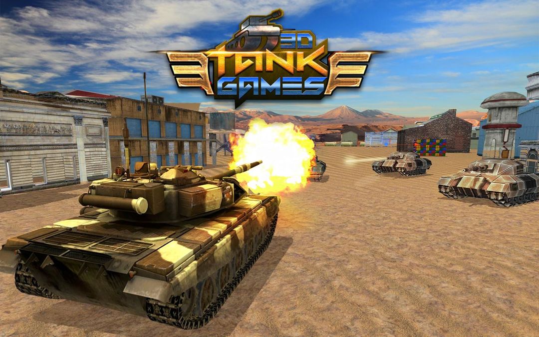 무거운 육군 탱크 운전 시뮬레이터 세계 전쟁 기습 게임 스크린 샷