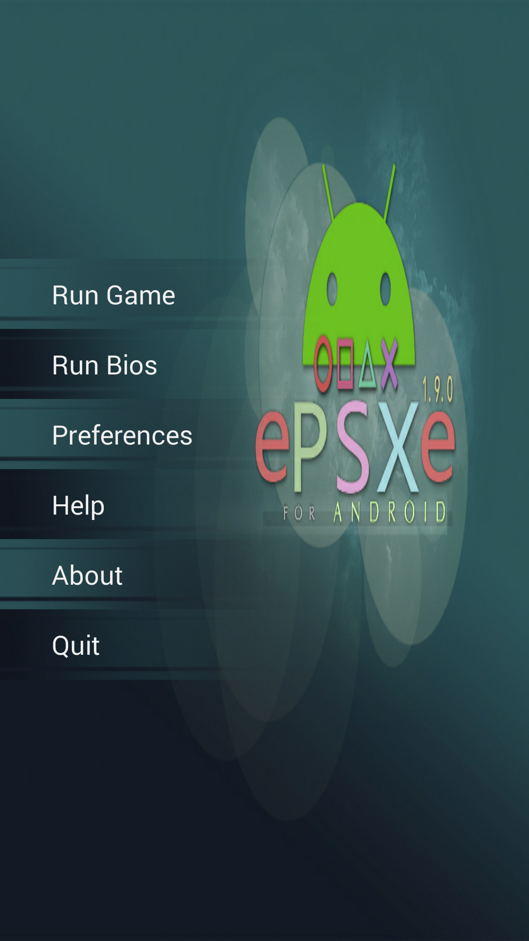 Screenshot 1 of ePSXe для Android 