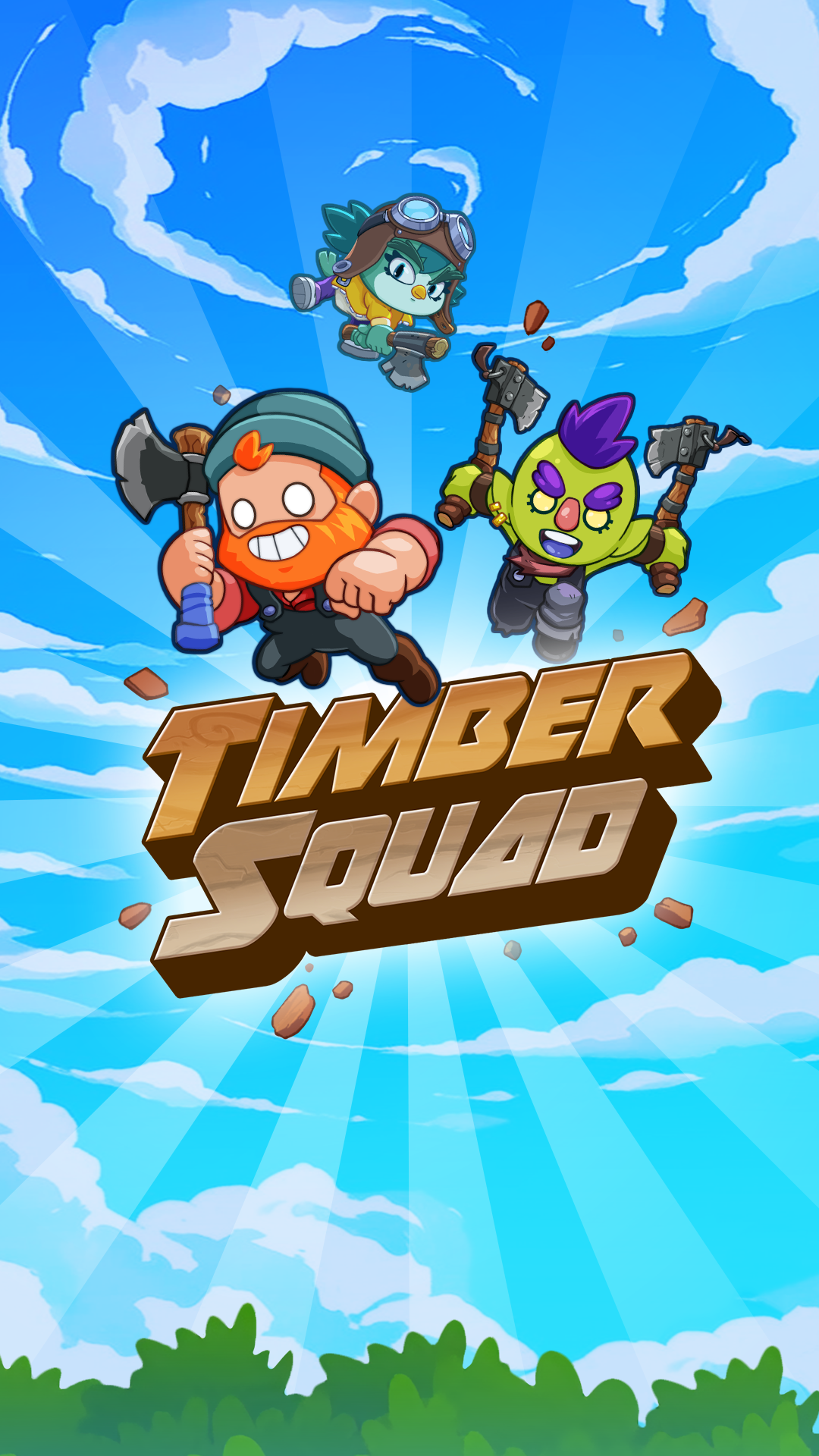 Timber Squad Game Screenshot