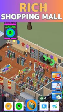 Idle Grand Mall Tycoon - Shop ภาพหน้าจอเกม