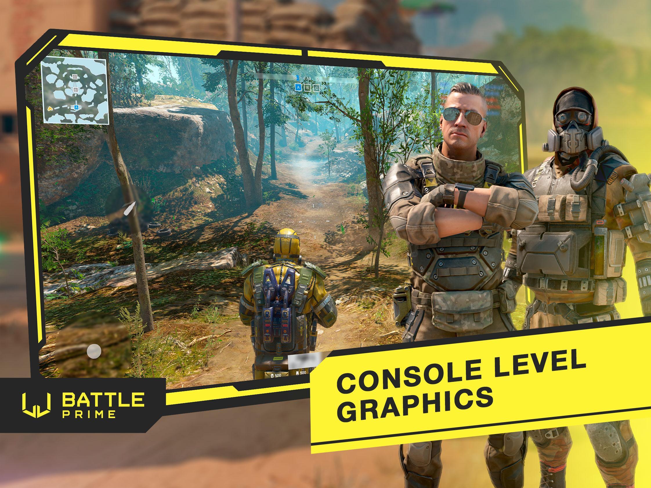 Screenshot of Battle Prime: FPS gun shooting