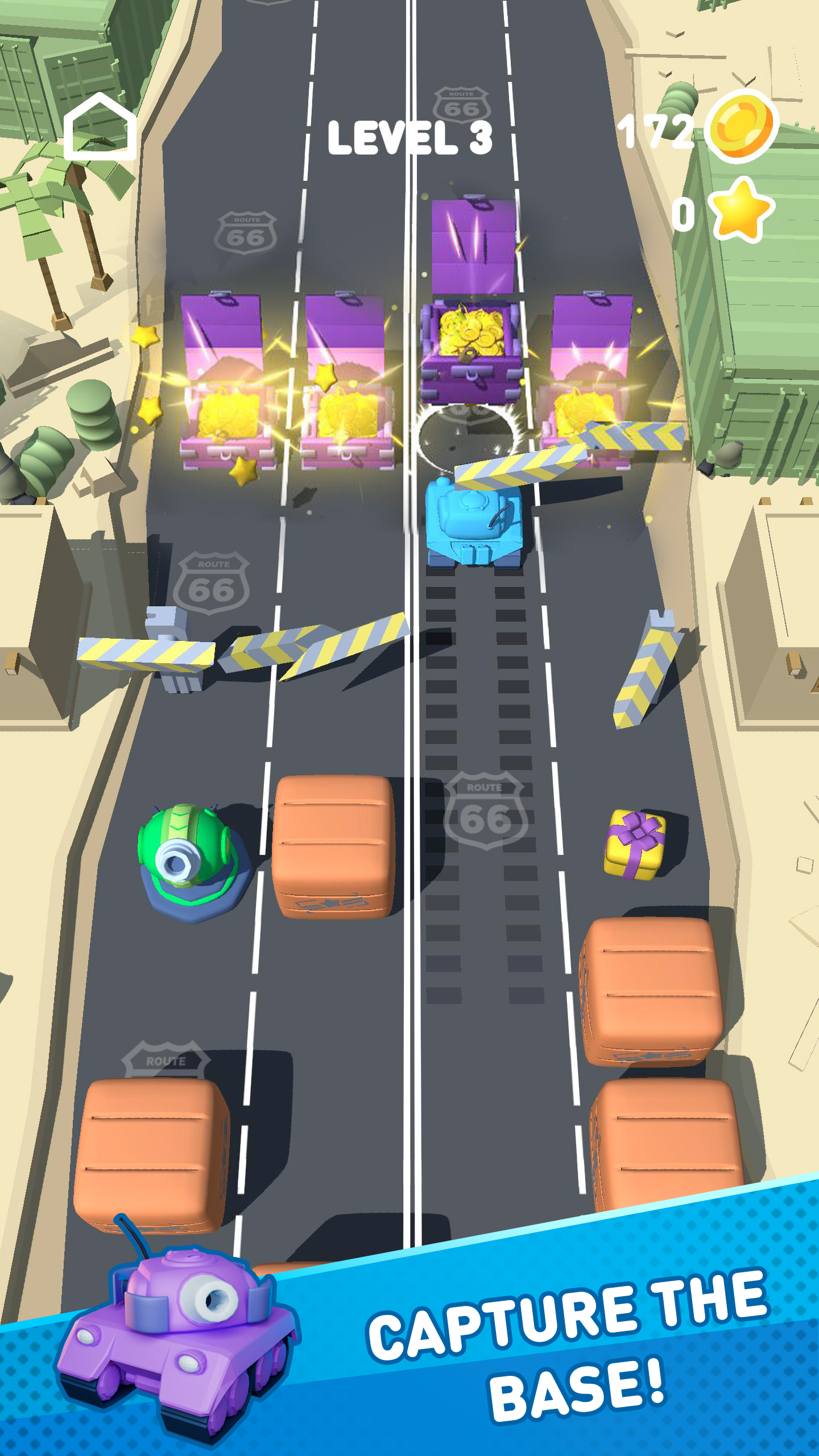 Screenshot of Tanks Merge: Battle