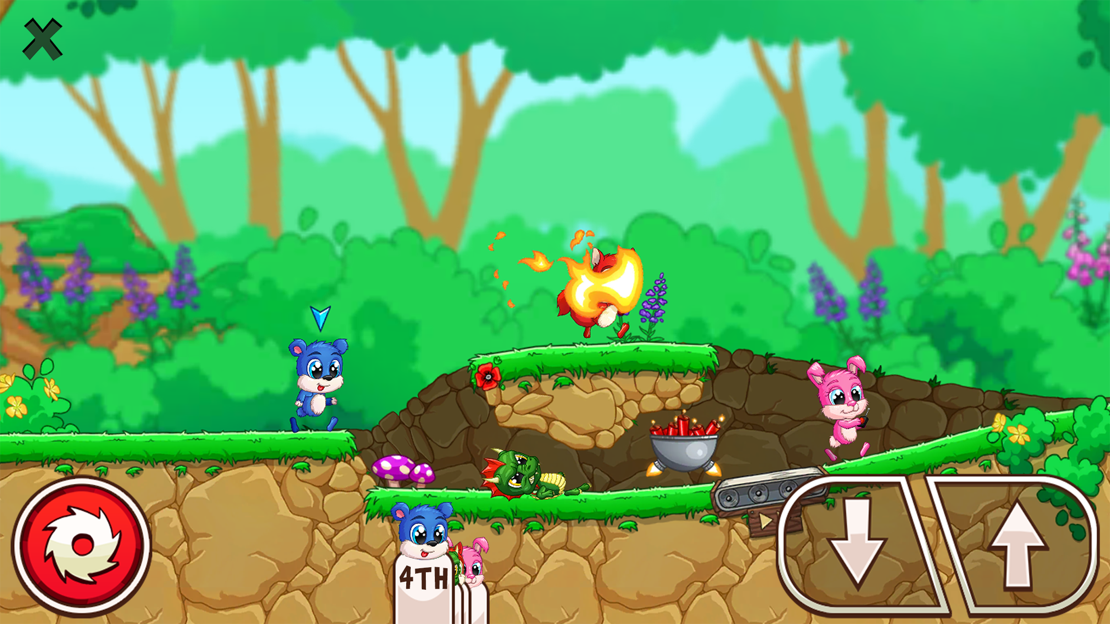 Screenshot of Fun Run 3 - Multiplayer Games