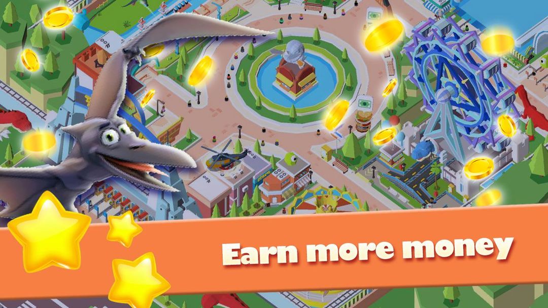 Idle Park -Dinosaur Theme Park screenshot game
