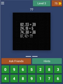 Math Riddles and Puzzles Game Screenshot