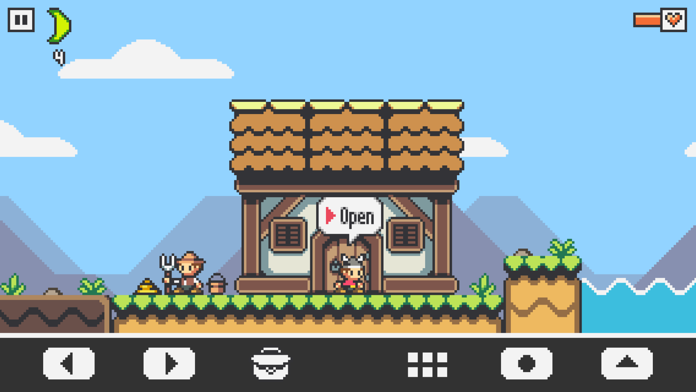 Birk's Adventure Game Screenshot