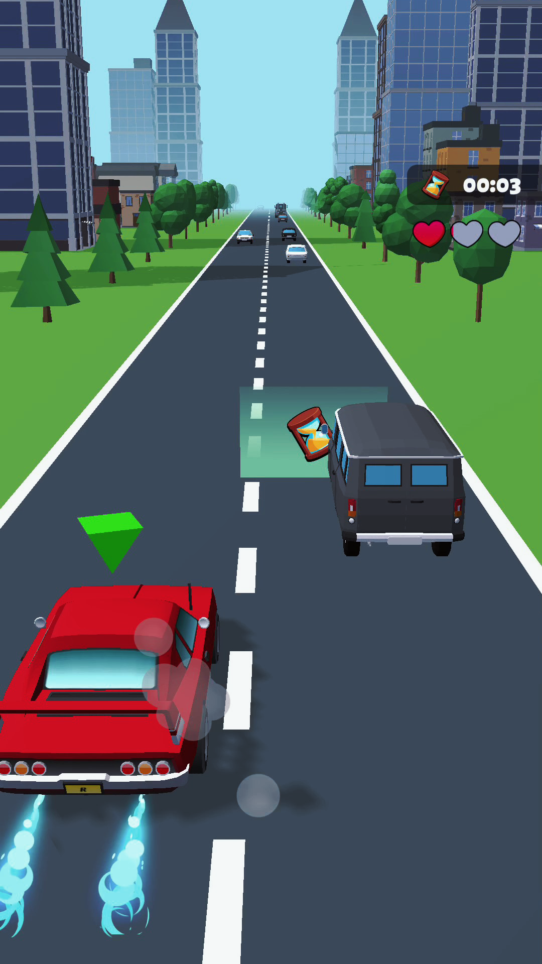 Traffic Racing Game Screenshot