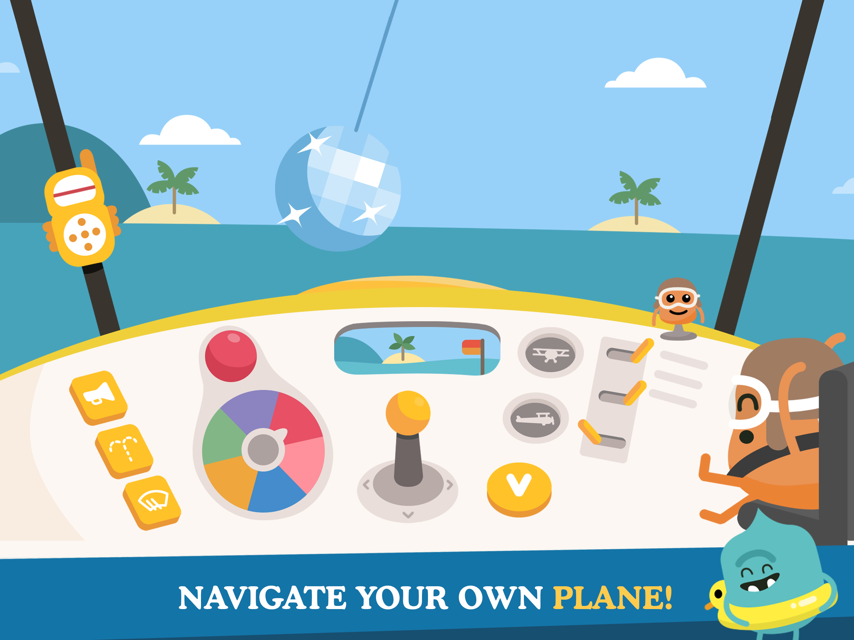 Dumb Ways JR Madcap's Plane Game Screenshot