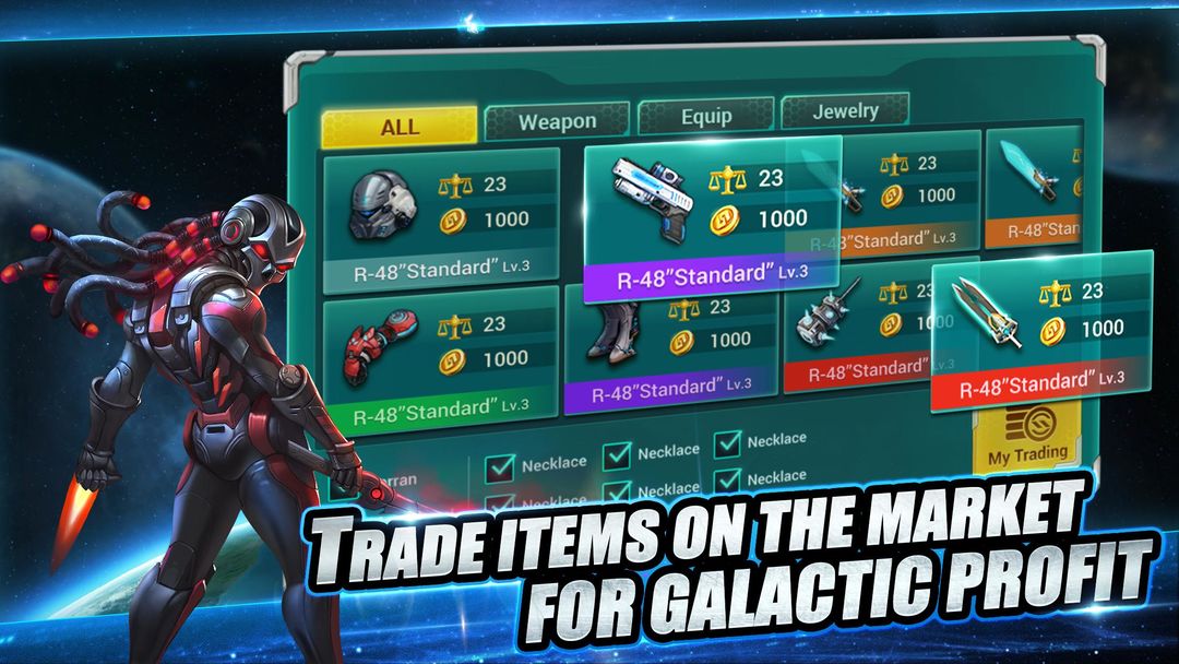 Screenshot of Hero Force: Galaxy War