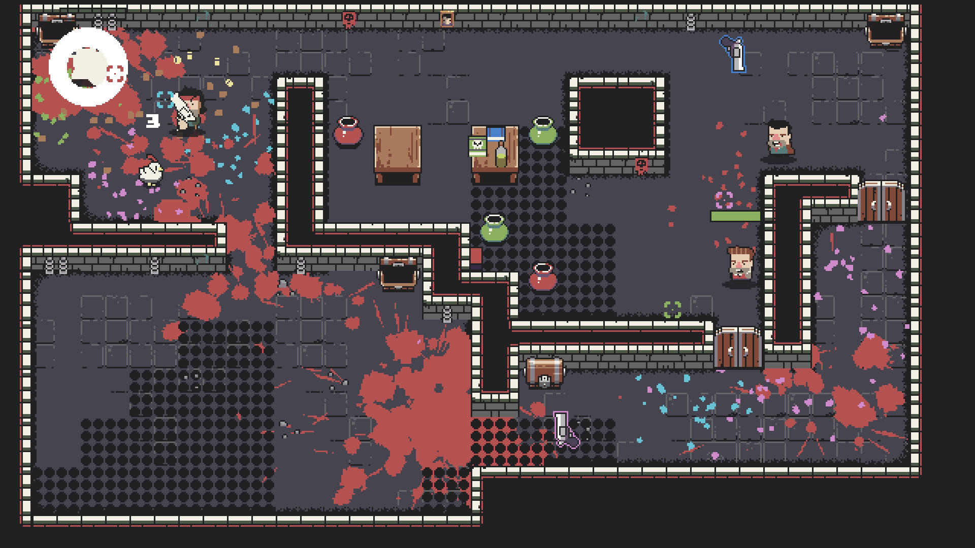 Screenshot of WACKY WEAPONS