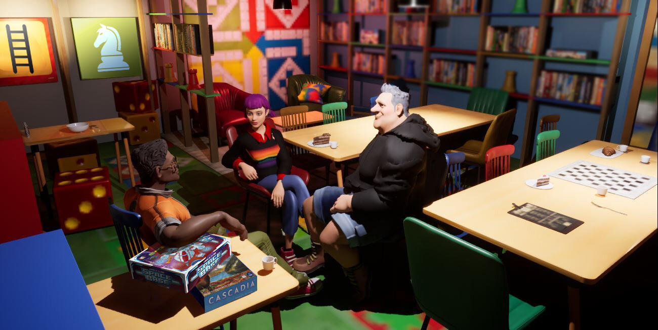 Captura de Tela do Jogo Board Game Cafe