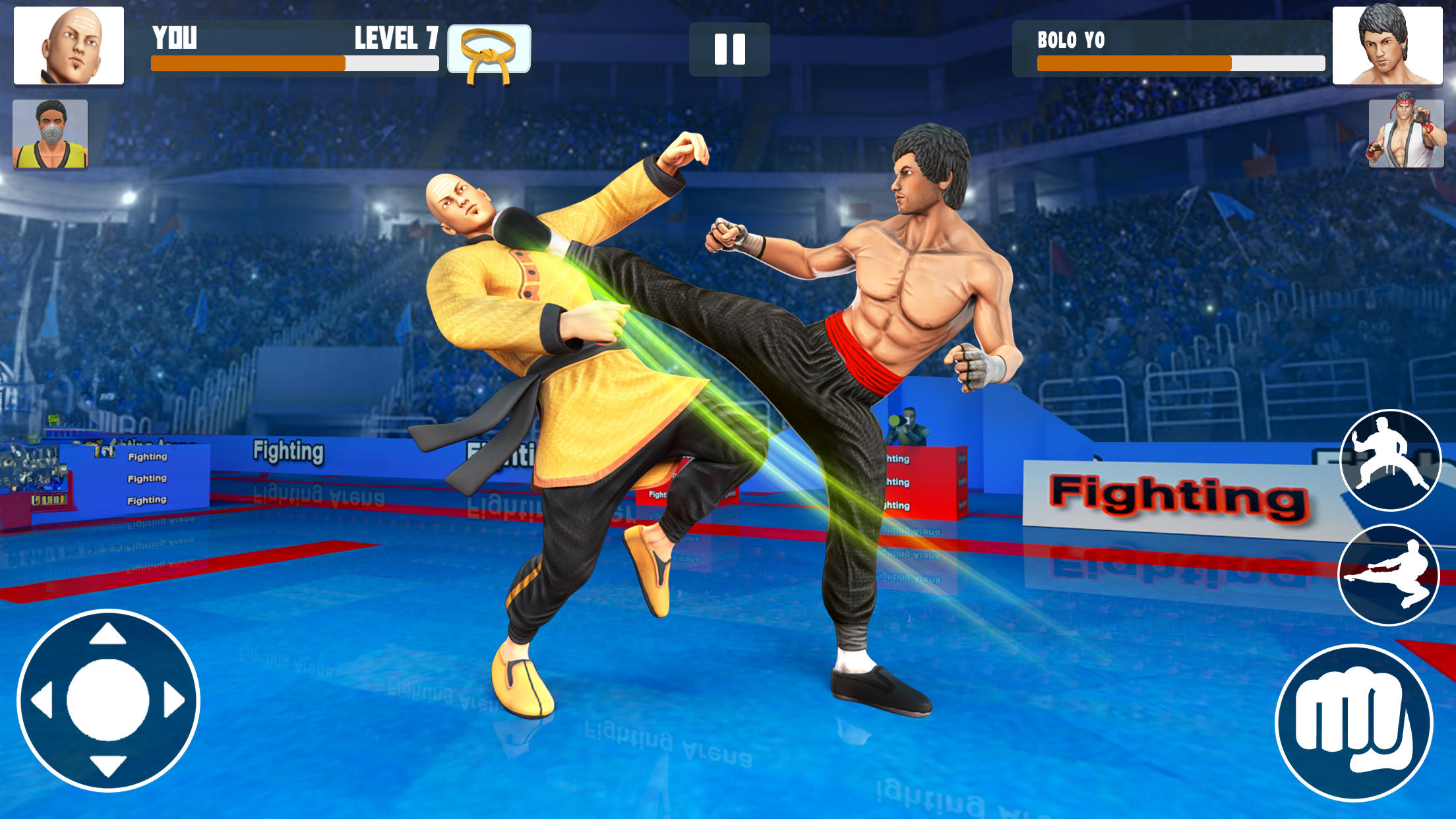 Karate Fighter: Fighting Games Game Screenshot