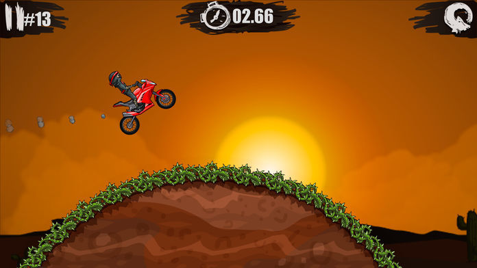 Moto x3m screenshot game