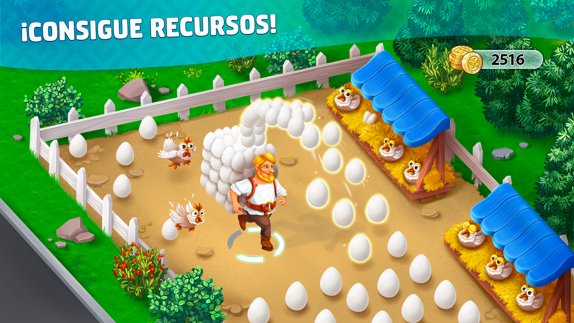 Captura de Pantalla del Juego Harvest Land