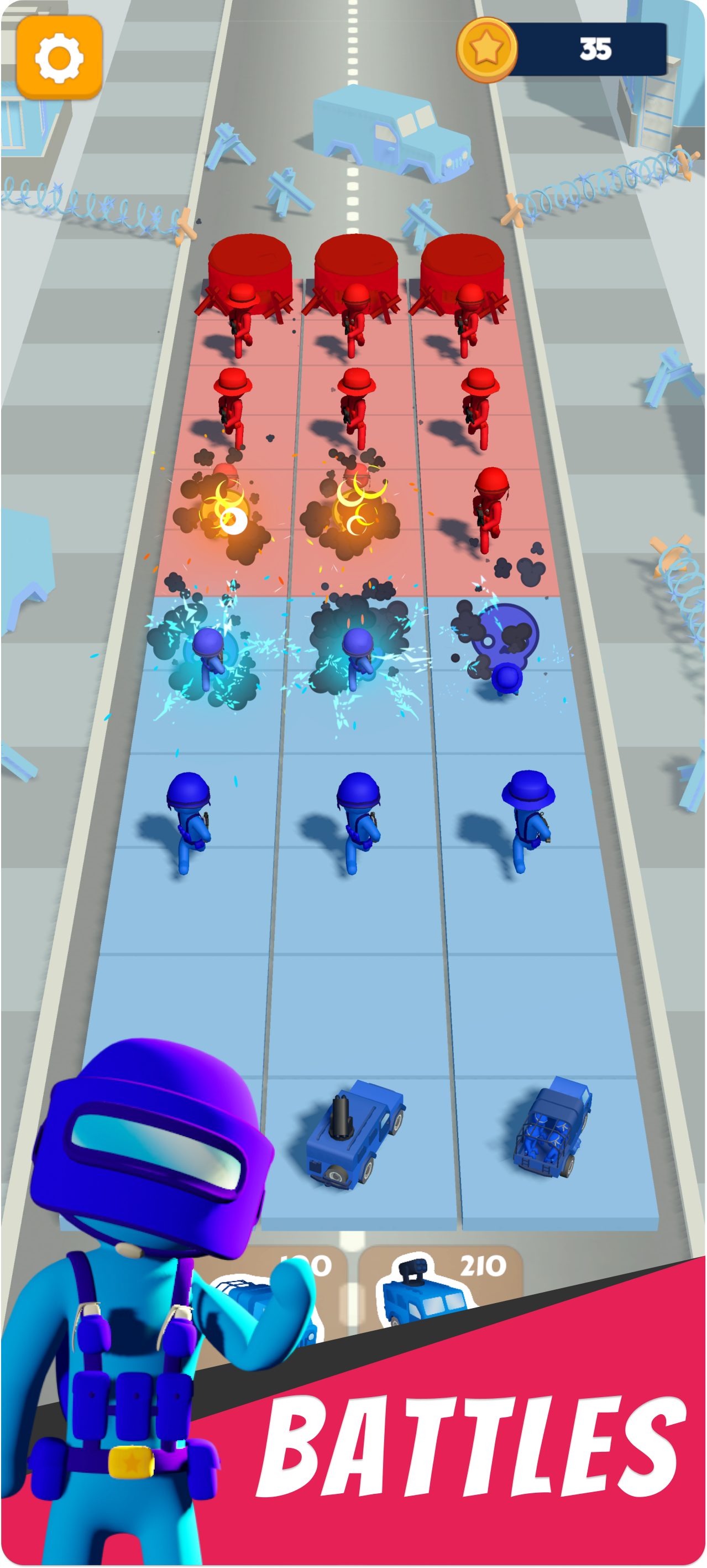 Army Takeover Game Screenshot