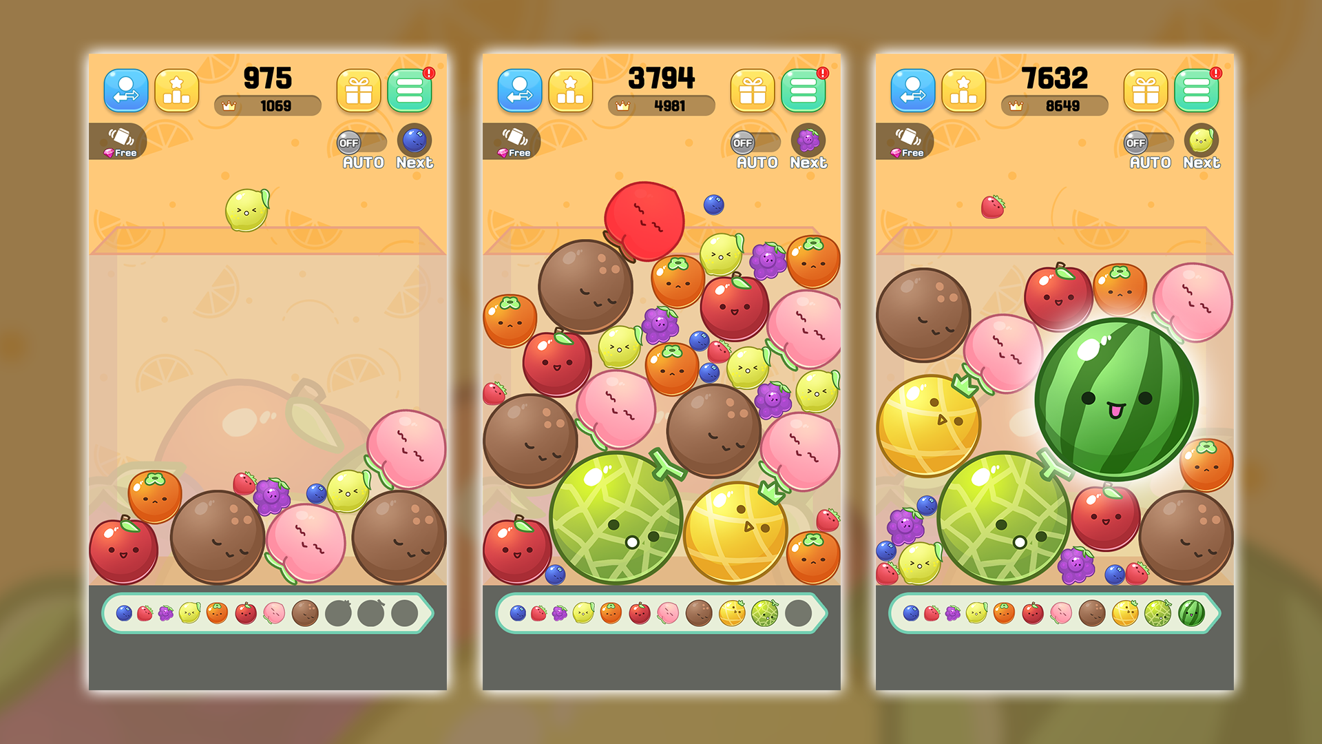 西瓜製作機2048 遊戲截圖