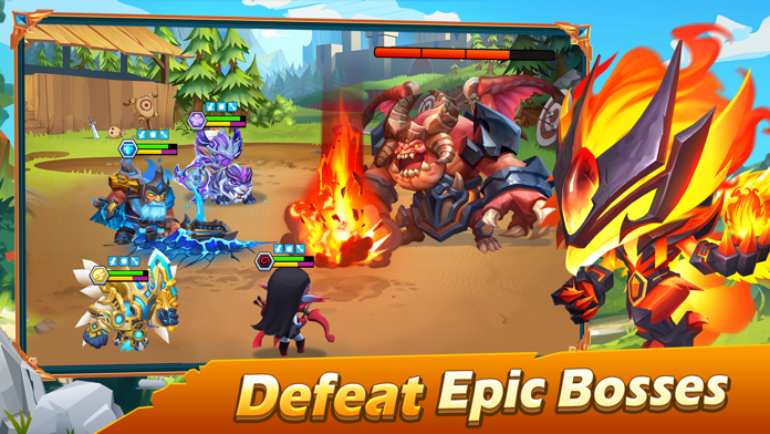 Taptap Heroes:Idle RPG Game Screenshot