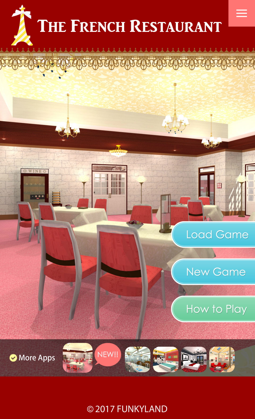 Escape a French Restaurant Game Screenshot