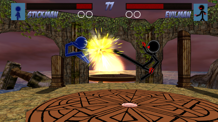 Stickman Street Fighter Game Screenshot