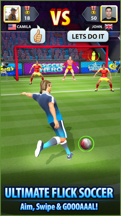 Screenshot of Soccer! Hero