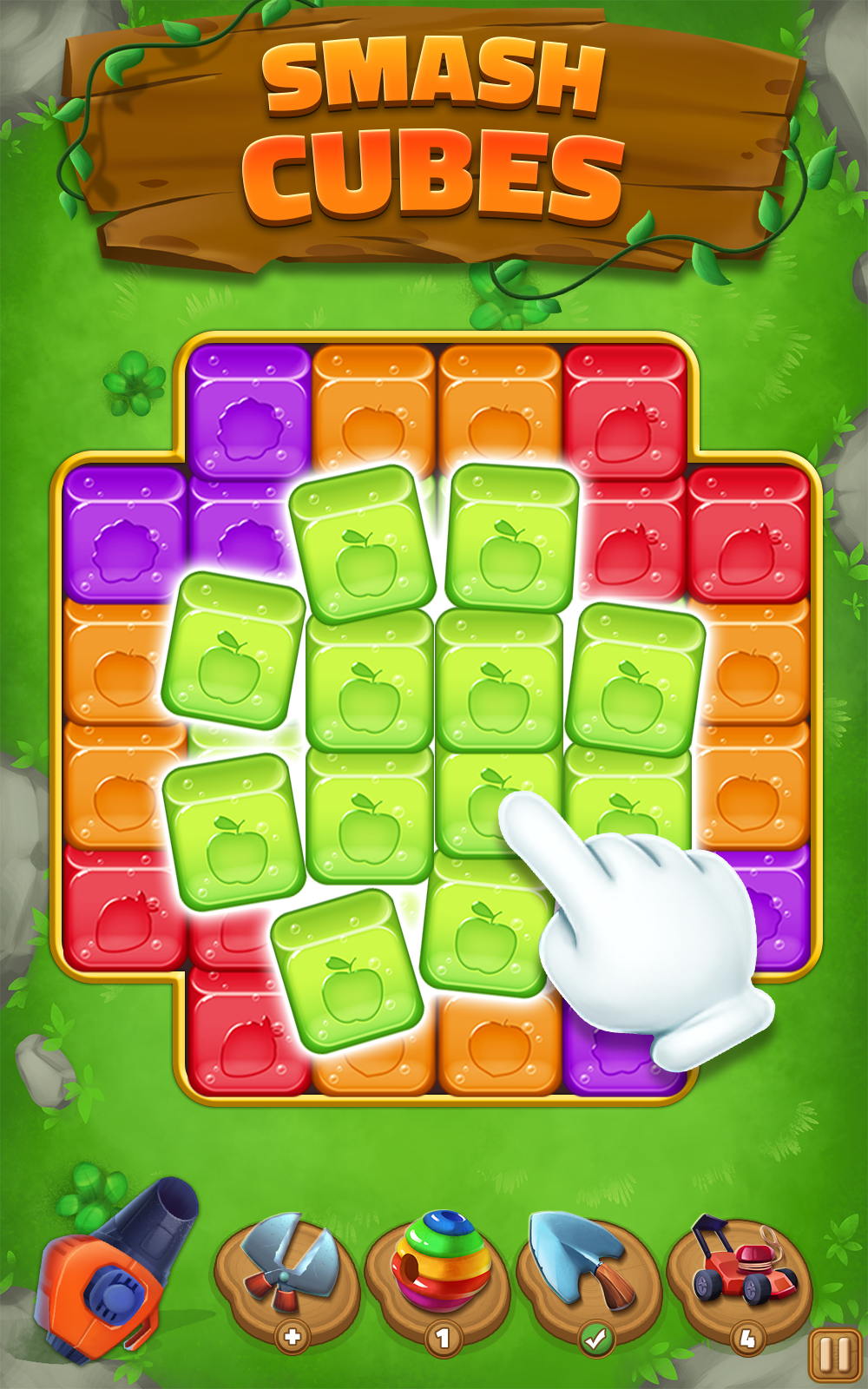 Garden Tap Game Screenshot