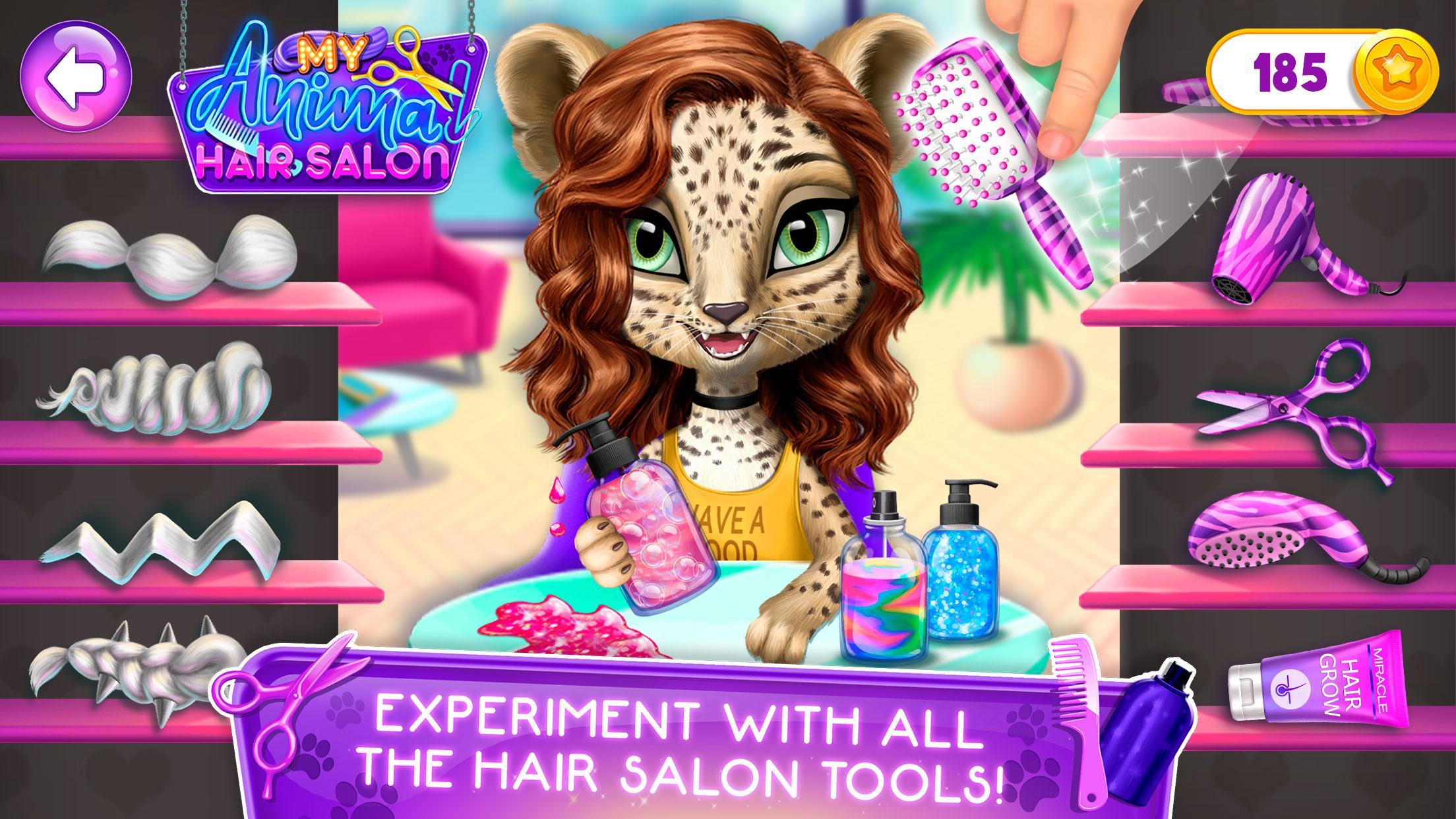 My Animal Hair Salon Game Screenshot