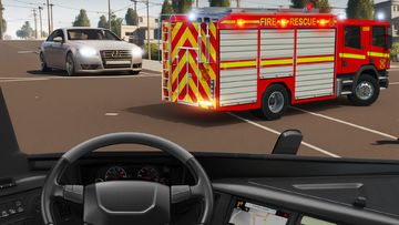Firefighter: Fire Truck Games ภาพหน้าจอเกม