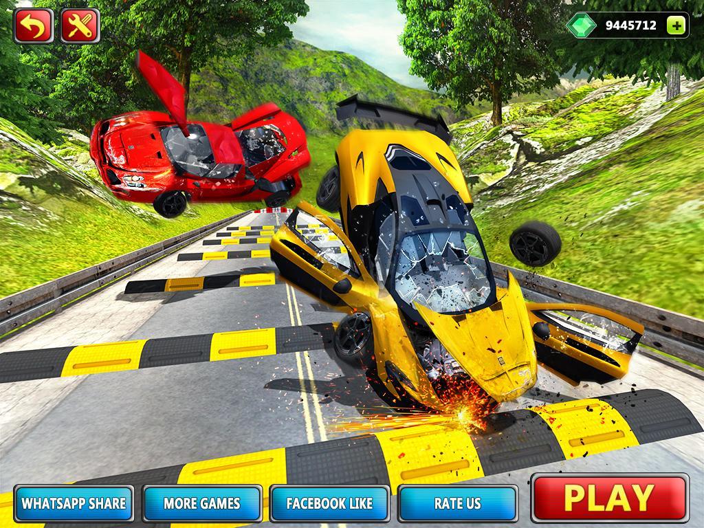 Screenshot of Speed Bump Crash Challenge 201