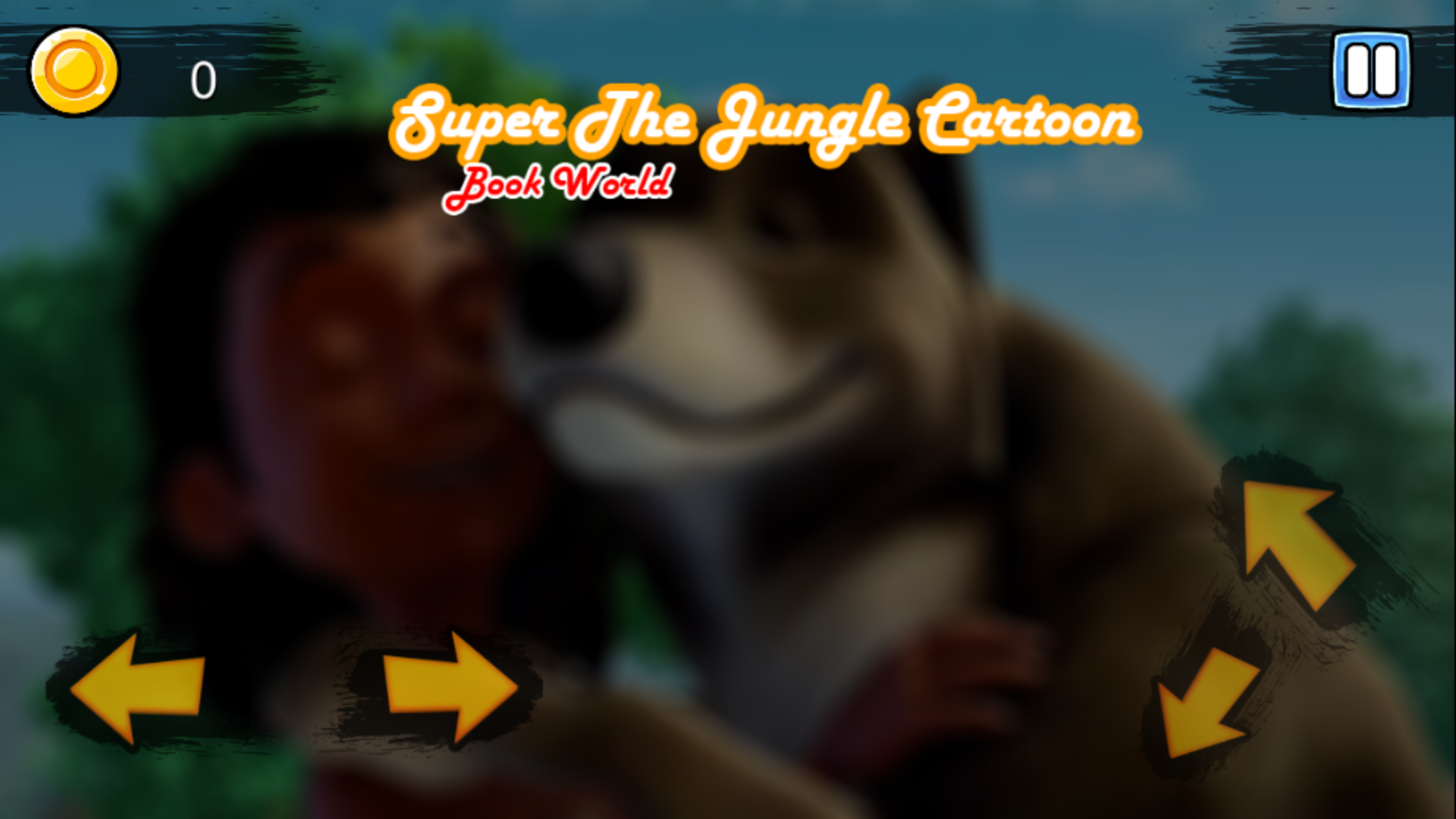 Screenshot of The Jungle Book Cartoon Game
