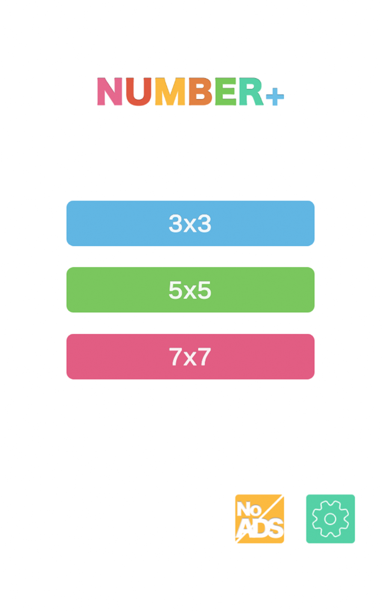 Number Plus 게임 스크린샷