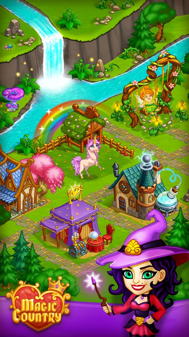 Magic City: fairy farm ภาพหน้าจอเกม
