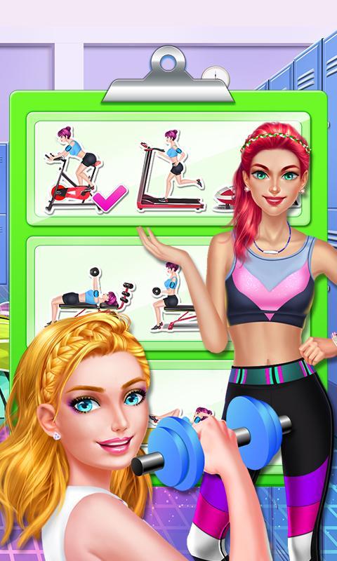 Fit Girl - Workout Beauty Spa 遊戲截圖