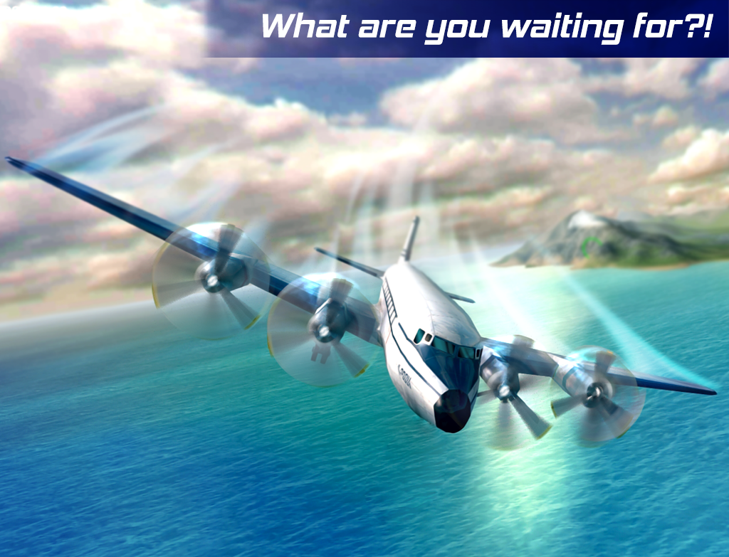 Real Pilot Flight Simulator 3D 게임 스크린샷