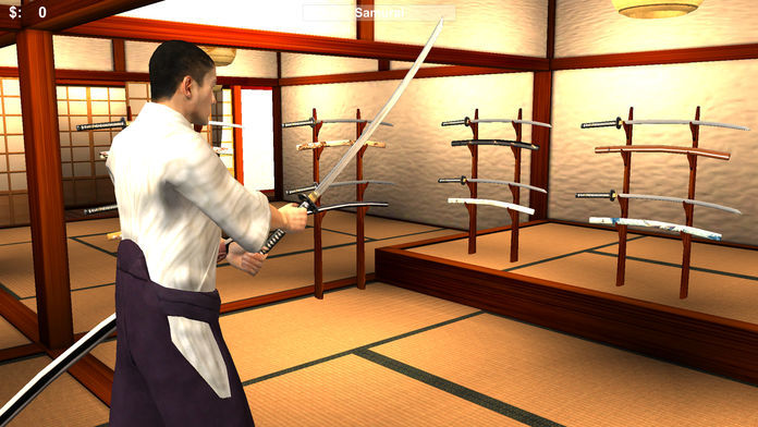 Sword Fight Simulator - Samurai Slasher 게임 스크린 샷