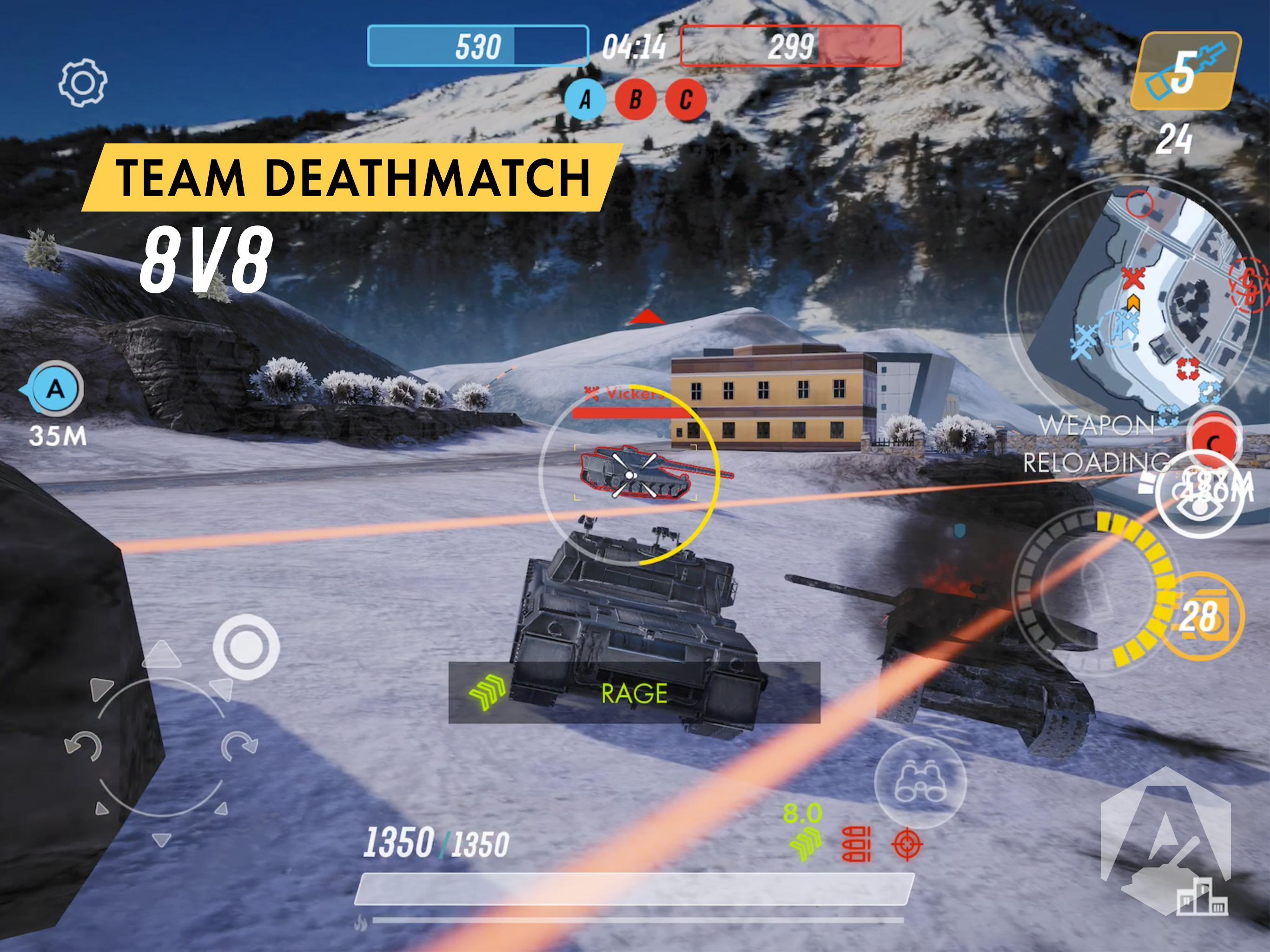 Armored Warfare: Assault Game Screenshot