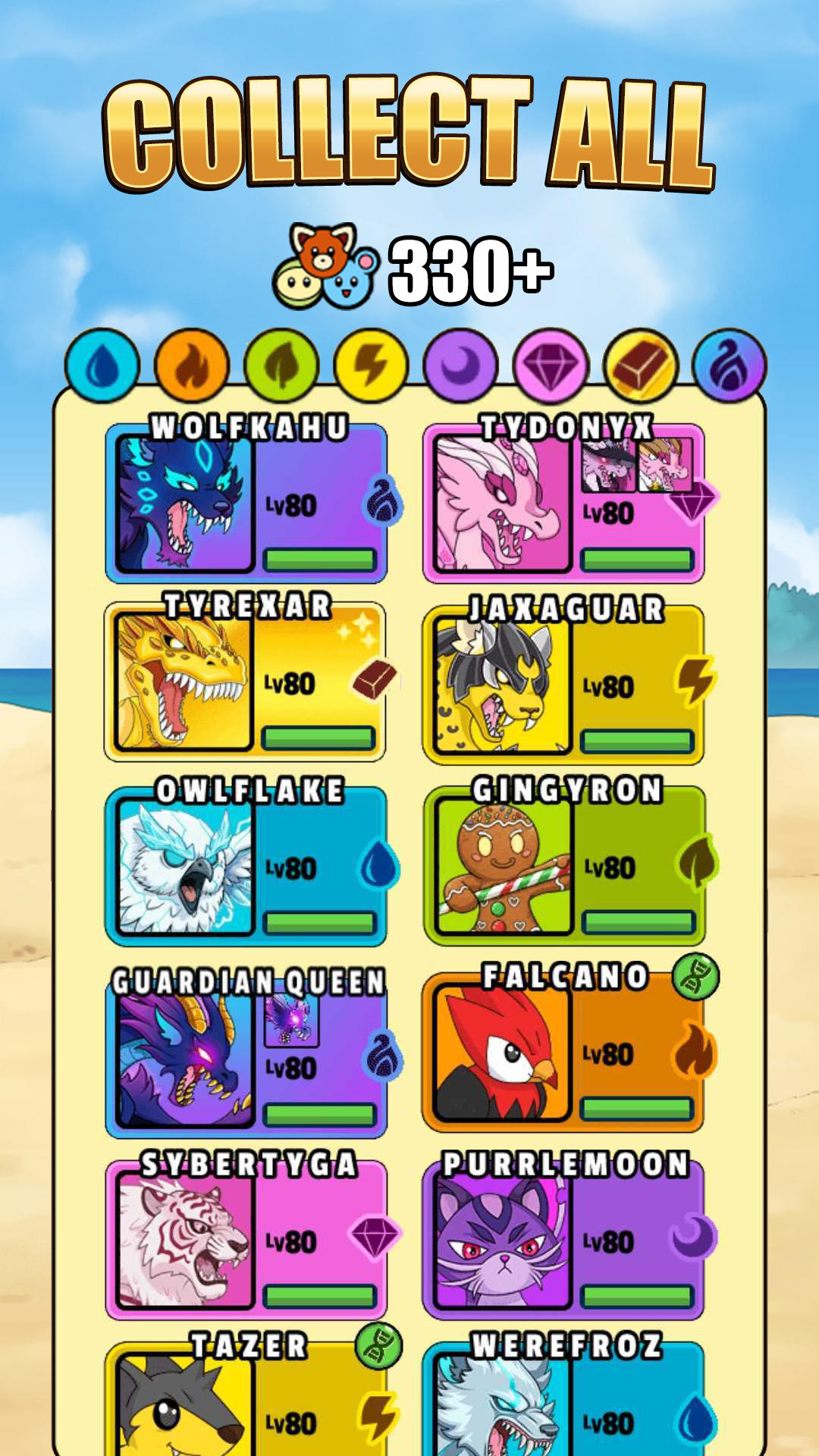 Dynamons World ภาพหน้าจอเกม