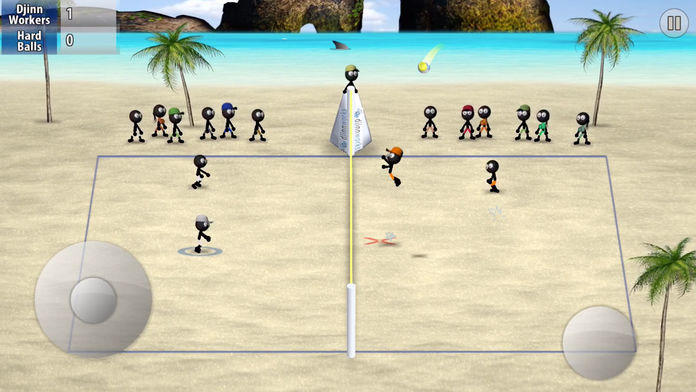 Stickman Volleyball Game Screenshot