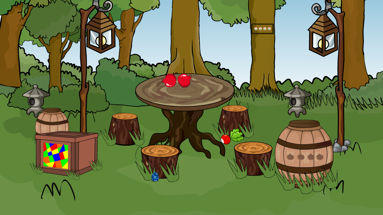 Скриншот игры Man Rescue From Forest House