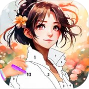 Jogo de colorir arte anime versão móvel andróide iOS apk baixar  gratuitamente-TapTap