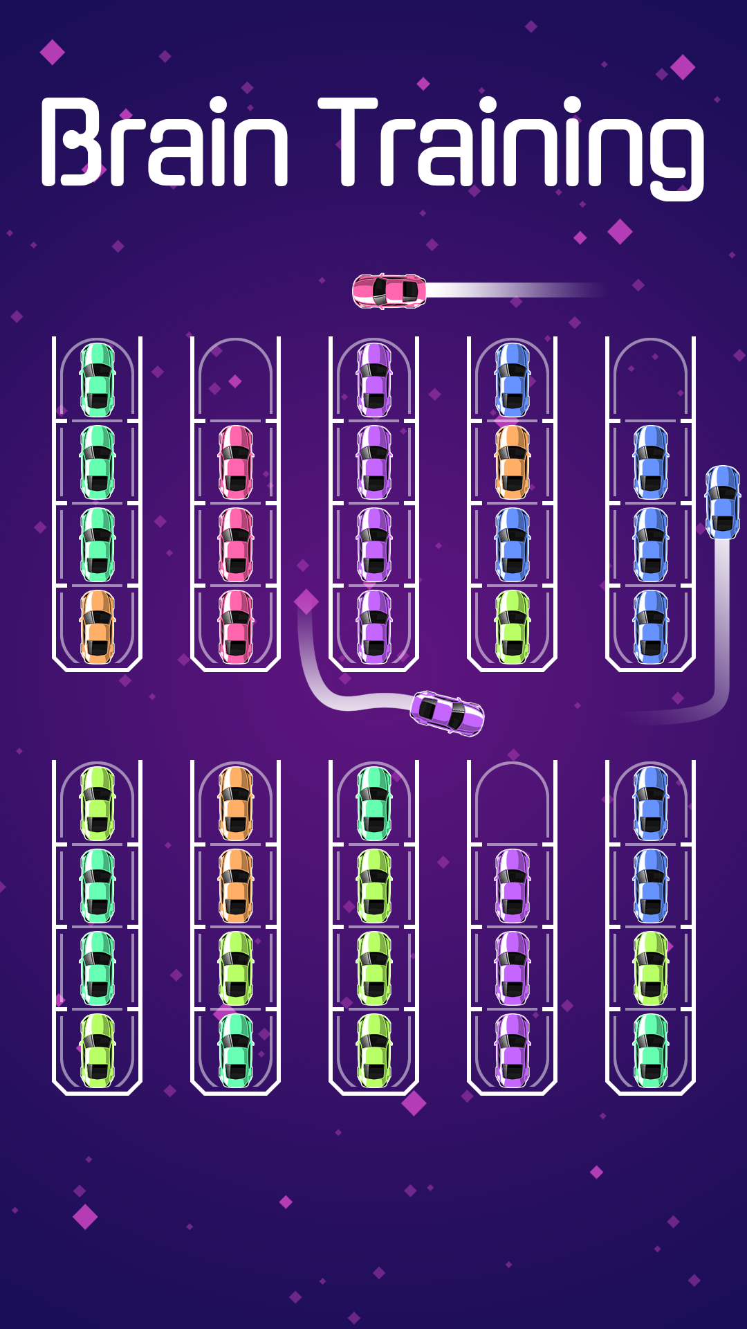 Car Sort: Puzzle Color Games ภาพหน้าจอเกม
