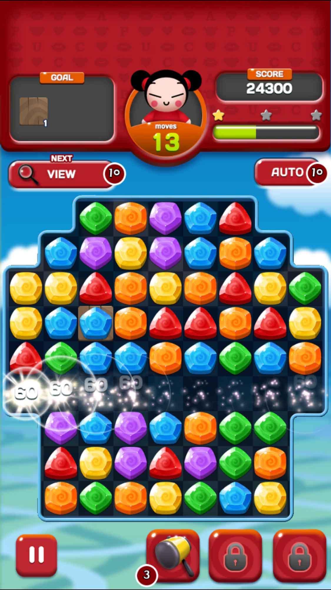 Jewelry King : Pucca ภาพหน้าจอเกม